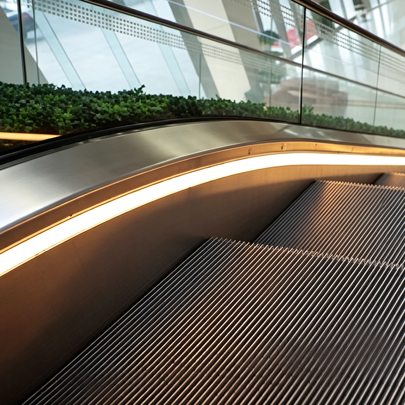 Escalera mecánica comercial de 30° para centros comerciales y hoteles