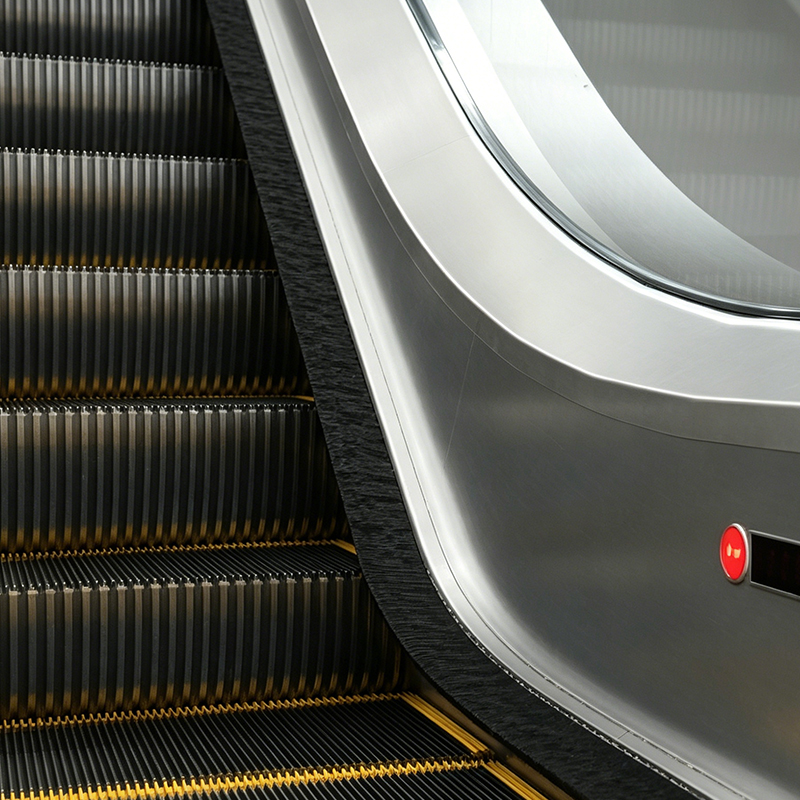 Escalera mecánica de tráfico público de alta resistencia para estándares de metro y aeropuerto